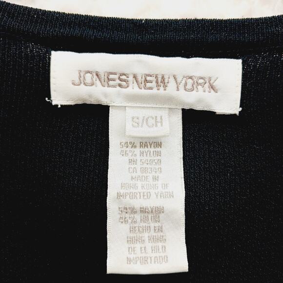 Tank Sweater Size S Black Minimalist Capsule Wardrobe Quiet Luxury Chic Office - Picture 10 of 10